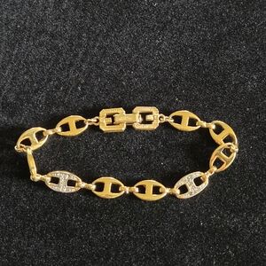 Givenchy Gold and Silver Bracelet